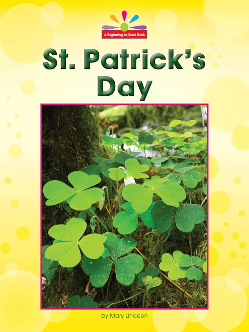 Title details for St. Patrick's Day by Mary Lindeen - Available